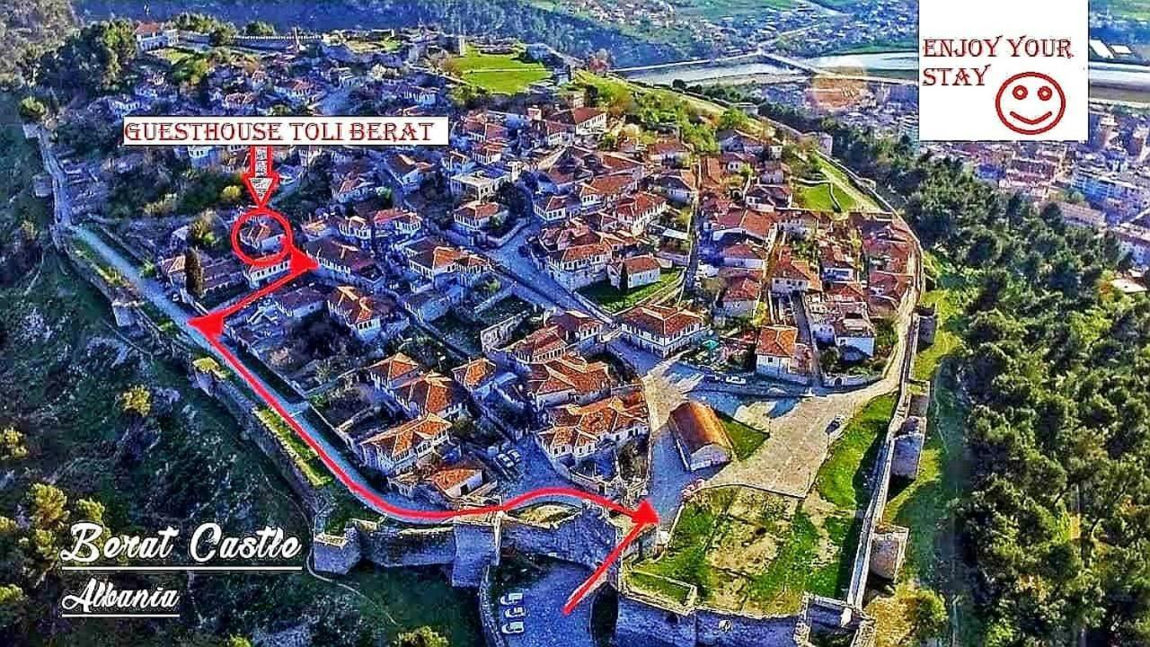 Guest House Toli Inside Berat Castle 外观 照片
